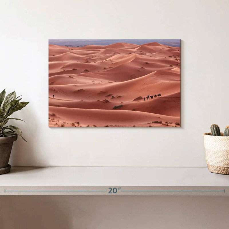 Caravane du désert d'Alvord Sahara, H 8 po x l 12 po