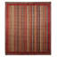 Aryana Wool Striped Area Rug in Red
