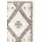 Alpharetta Southwestern Flatweave Jute Area Rug in Ivory/Black/Beige-1663533706