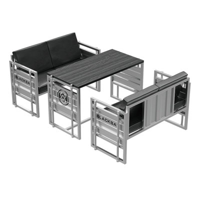 Ensemble de salle à manger rectangulaire L 47,3 po x l 23,7 po Kalan