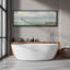 «Coastal Ocean Scenery Relaxing Calm», impression sur toile encadrée surdimensionnée-111653936-111653938
