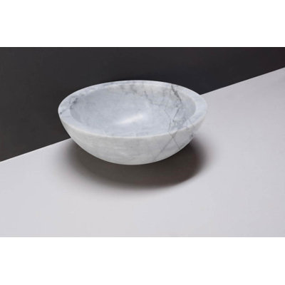 Forzalaqua Granite Handmade Circular Bathroom Sink