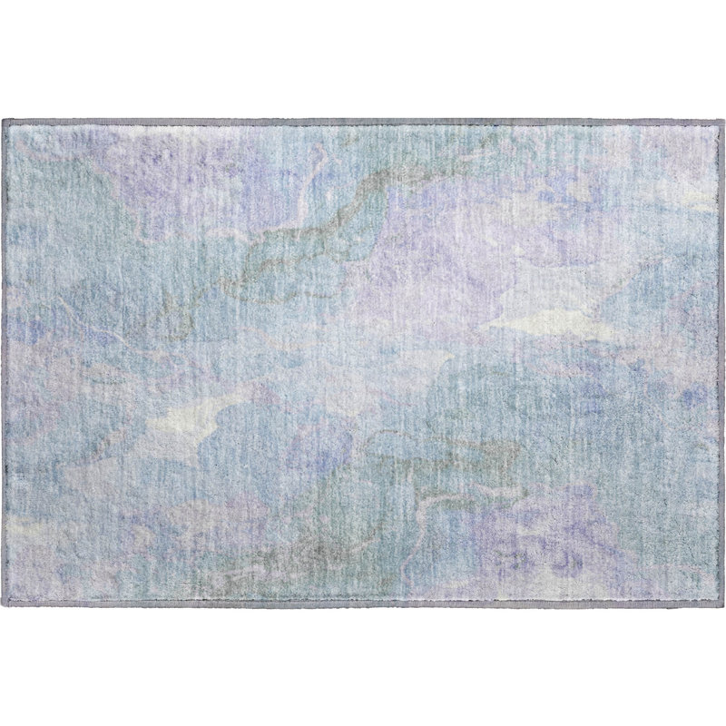 Premium Machine Washable Verlin AMF1785 Abstract Rug, Rectangle 1'8" x 2'6"