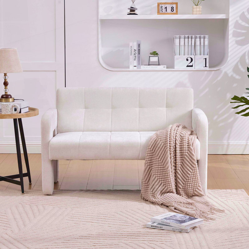 Fauteuil double Nordic, Beige