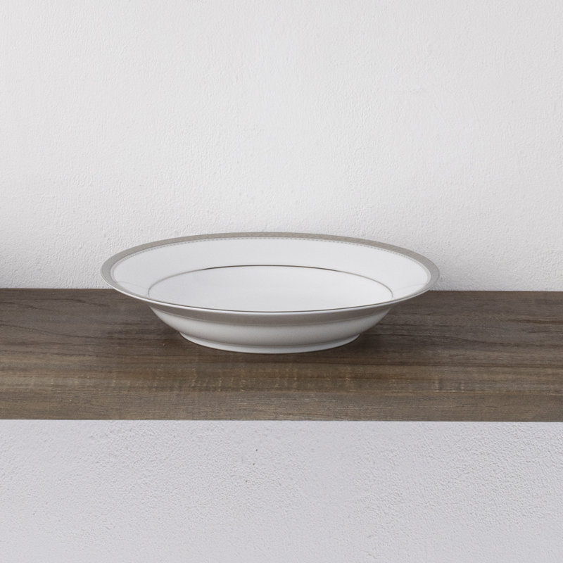  Bols à soupe Noritake Charlotta, 9 po, 27 oz, Platine