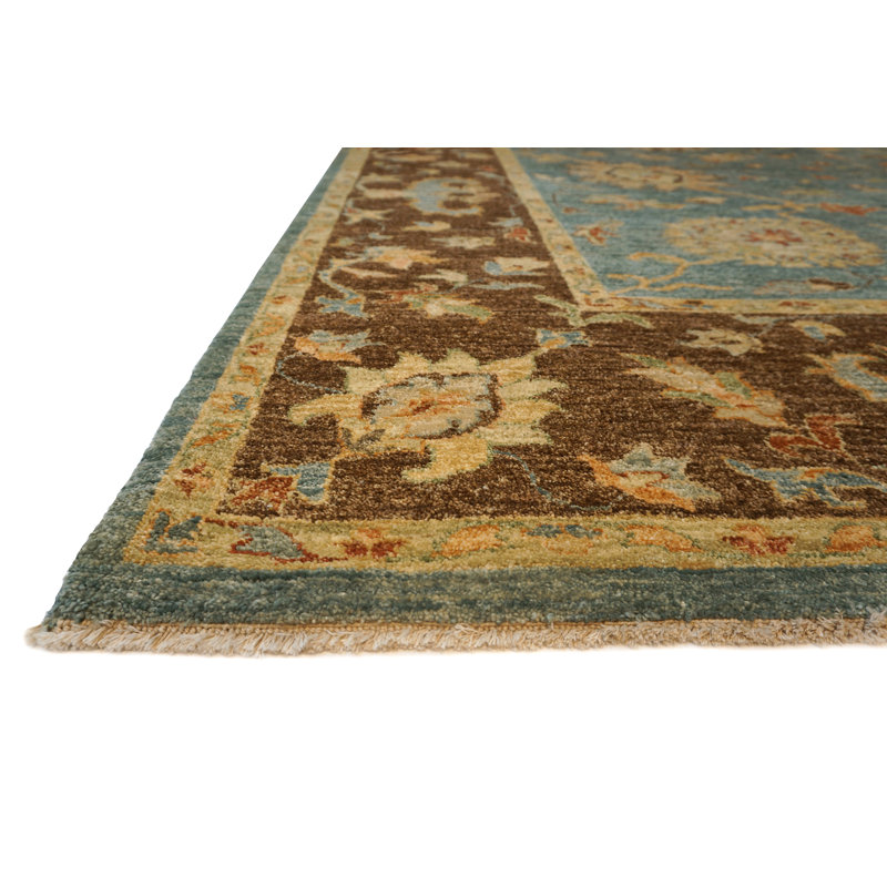 Essence Hand Knotted Wool Area Rug, Rectangle 8' x 10'