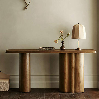 French style wooden porch table