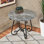 Gray Rock Side Table