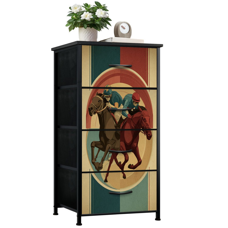 Commode de rangement verticale 4 tiroirs