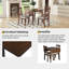 4 - Person Dining Set with Drop Leaf-1370236004
