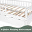 Lit en bois avec lit gigogne simple-179654673-179654672