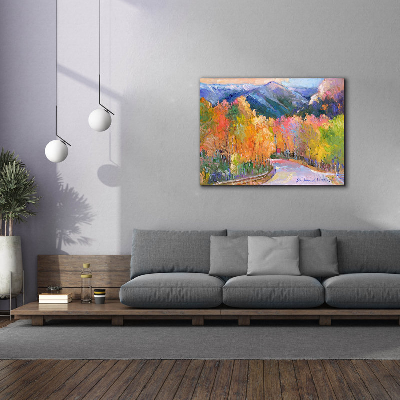 «Cotton 7» par Richard Wallich, art mural sur toile, H 40 po x l 54 po x P 1,5 po