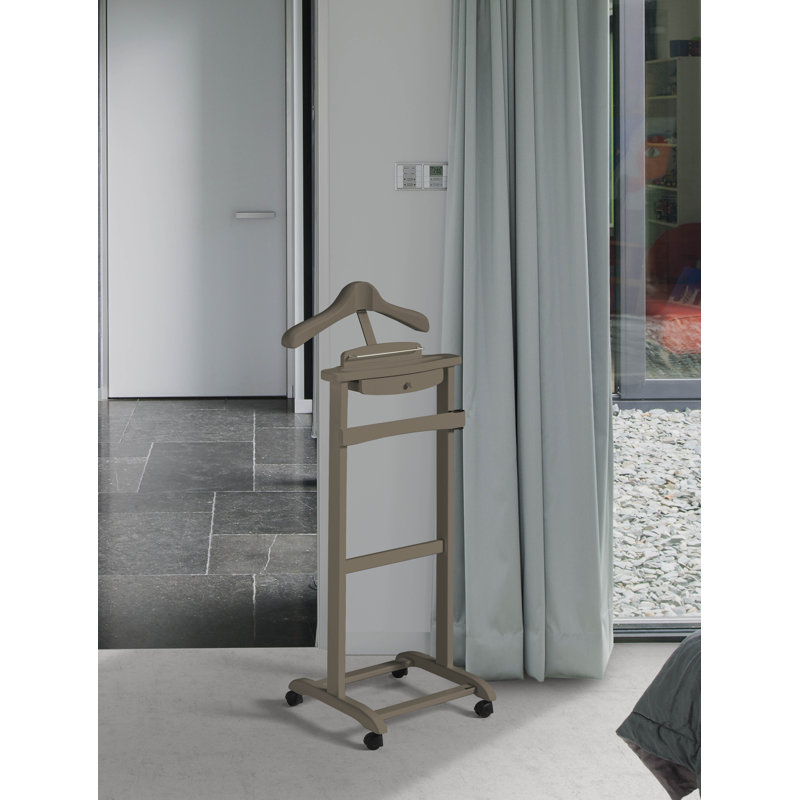 Freestanding Valet Stand, Moka