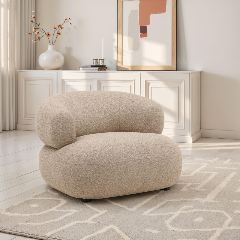 Monty Upholstered Occasional Chair, Camel