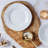 Aria White Salad Plate