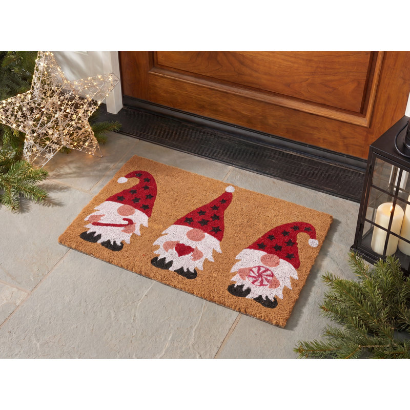 ELVORO Non-Slip Christmas Doormat