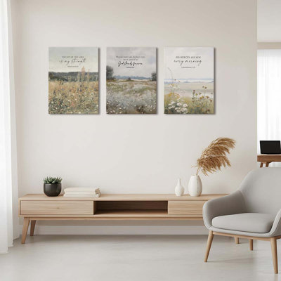 3 Piece Wrapped Canvas Print