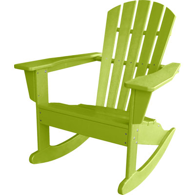 POLYWOOD Palm Coast Adirondack Rocking Chair