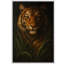 «Tiger in Grass Portrait», reproduction d'art sur toile encadrée-1681648862-1681648858
