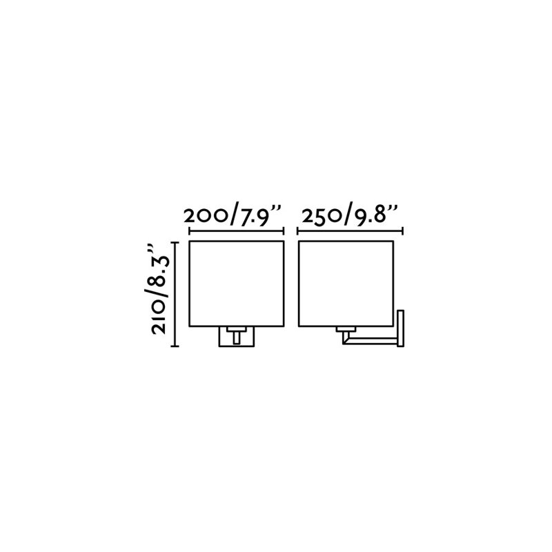 Schuman Flush Mounted Sconce, Chrome/White