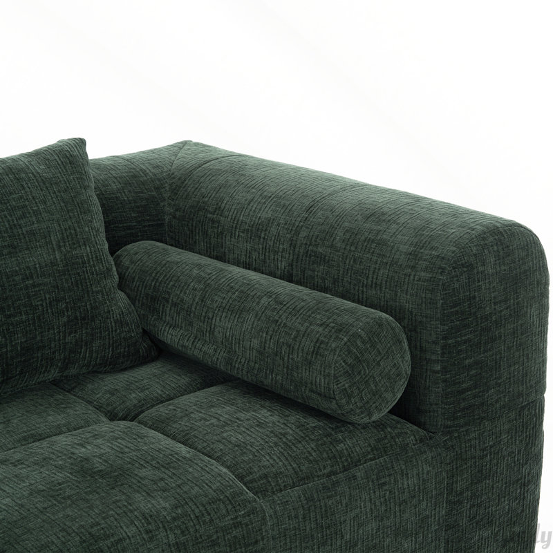 Canapé modulaire Bonless, Vert