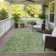 Machine Washable Indoor/Outdoor Hashlamoun ACN2324 Ikat Rug