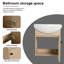 Ensemble de meuble-lavabo simple 18,15 po avec plateau en céramique Hogsett