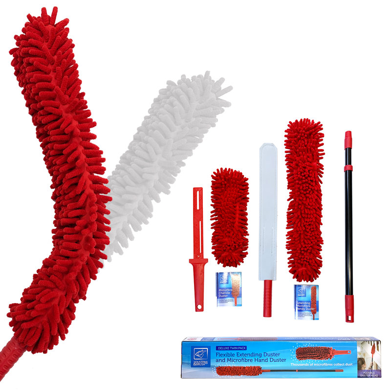 Microfibre Telescopic Hand Duster Set