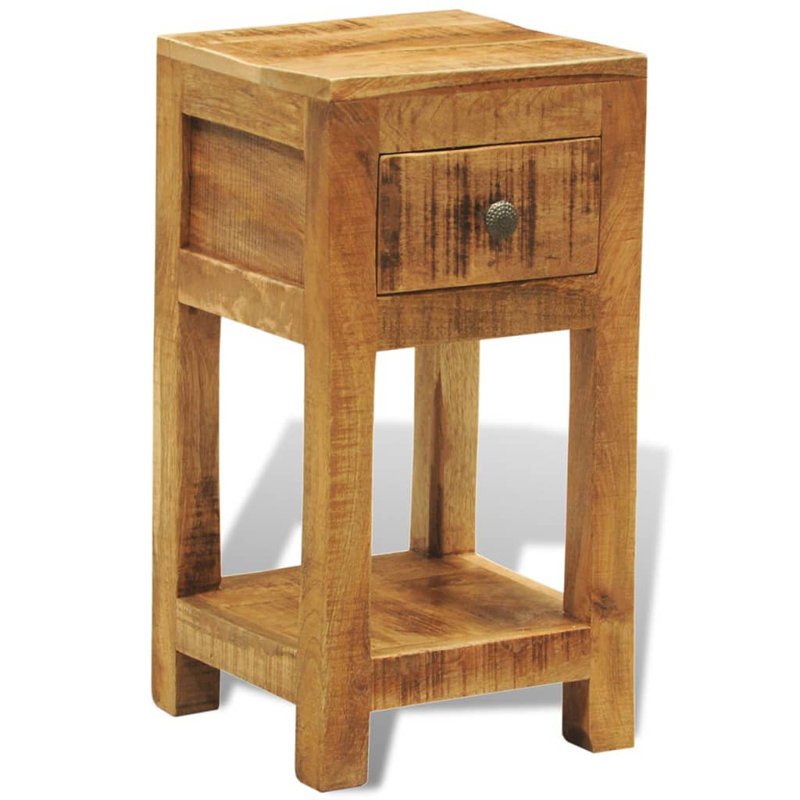 Solid Wood End Table
