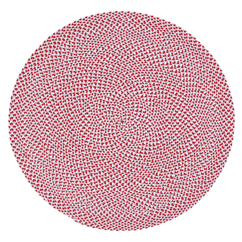 Tappen Checkered Indoor Rug, Round 6'