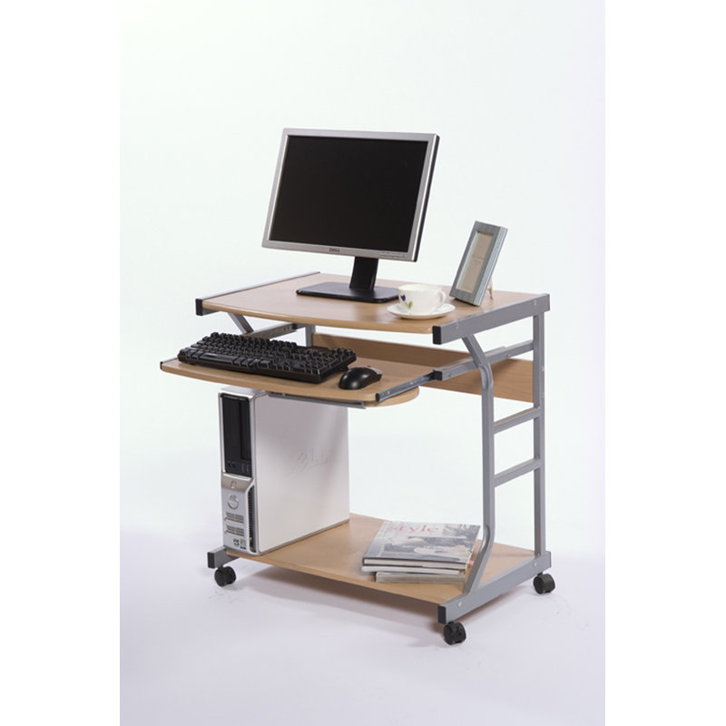 Bureau Lunde, Brown/Silver
