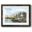 Falaises de l'Ouest II - reproduction encadrée rustique avec tableau mat-1787654817-1787654816