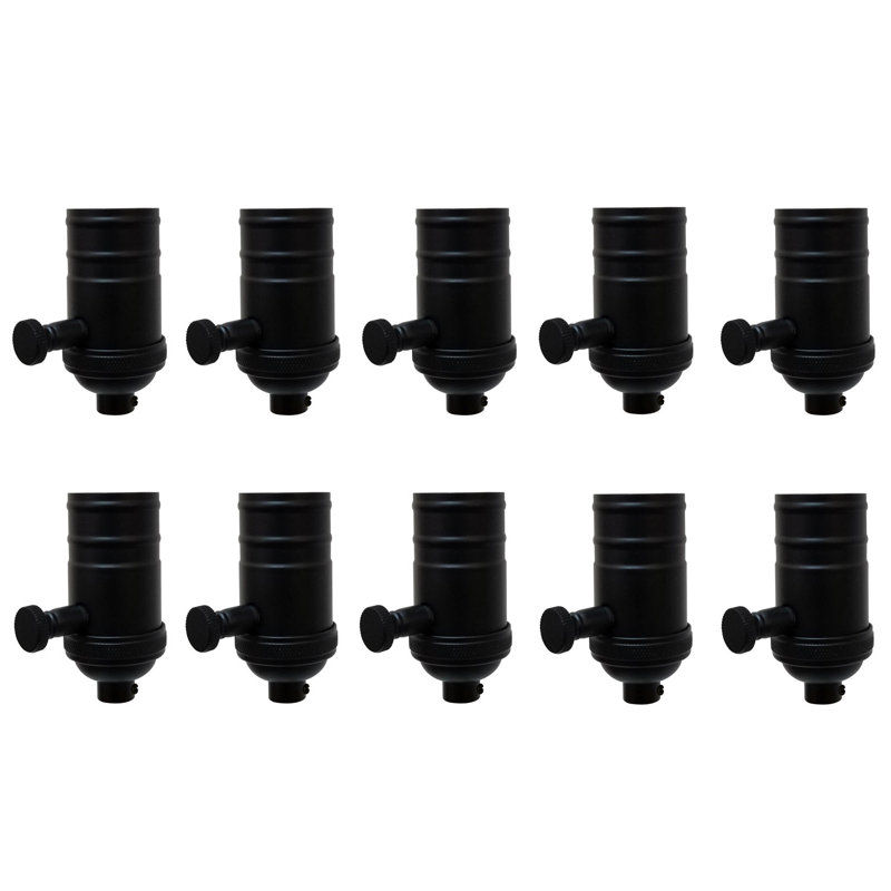 Variateur 150 watts, Noir mat