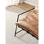 Fauteuil de loisir en cuir véritable Sleepy