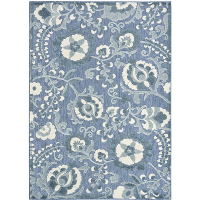 Gregori Floral Farmhouse Area Rug