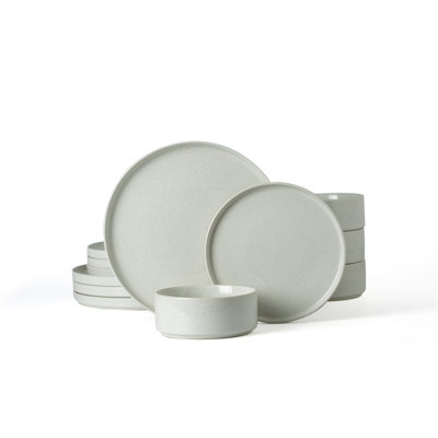Speckled Stoneware Dinnerware Set