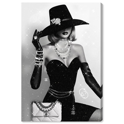 «Noir Elegance Canvas» par Art Remedy