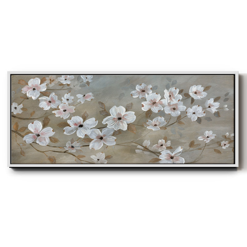 Dogwood Dream - toile encadrée, H 12 po x l 30 po