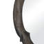 Miroir mural en bois - gris vieilli