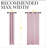Pink Blackout Curtains For The Bedroom, 2-Piece Set, 42 X 63 Inches, Offering Both Heat Insulation And Light Blocking To Protect Your Sleep Environment.-1648403839