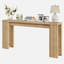 Console de 70,9 po de long, table de canapé derrière le canapé, table d'entrée de ferme pour vestibule, salon, vestibule, couloir