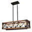5 - Light Kitchen Island  Lighting Fixture Rectangle Pendant Dining Room Chandelier