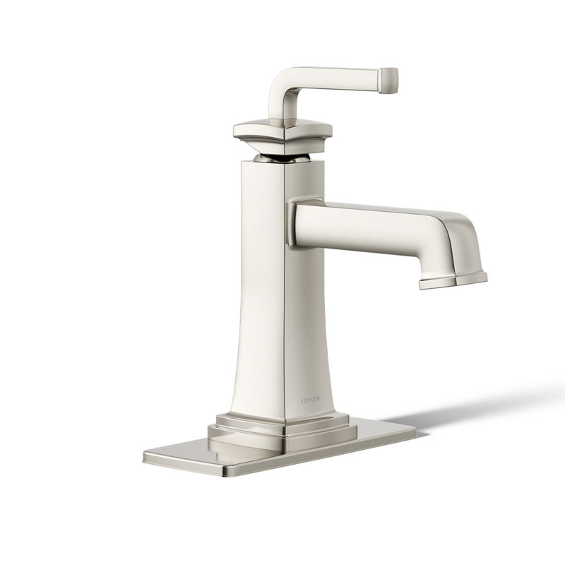 Riff Single-Handle Bathroom Sink Faucet, Vibrant Polished Nickel, 1 GPM
