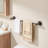 Adjustable Telescopic Towel Bar, SUS304 Stainless Steel Wall Mount Towel Rack for Bathroom-137552289
