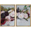 2 pièces, impression romantique romantique floral nature morte pour salon-126348693-126348694