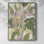 Orchidée tropicale brossée II, reproduction encadrée - bois massif-967537734