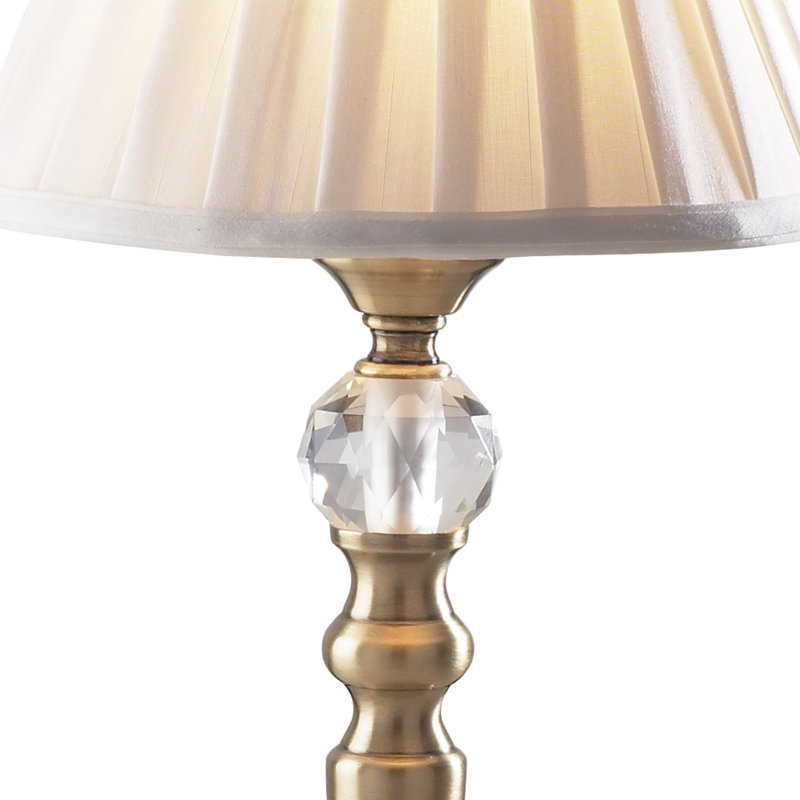 Mccraney Metal Table Lamp, Antique Brass