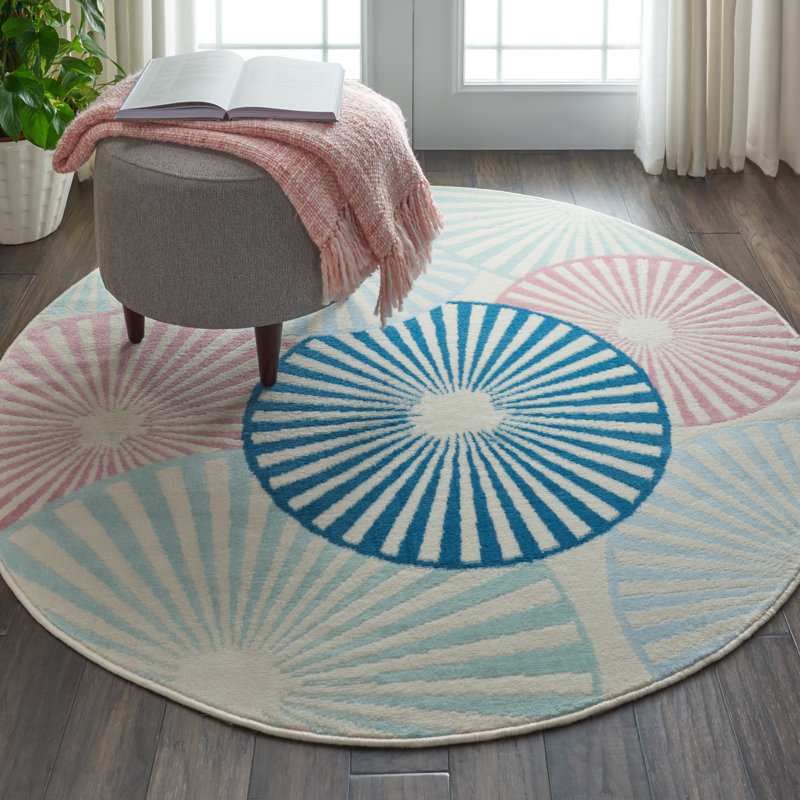 Yoji Indoor Rug, Round 5'3"