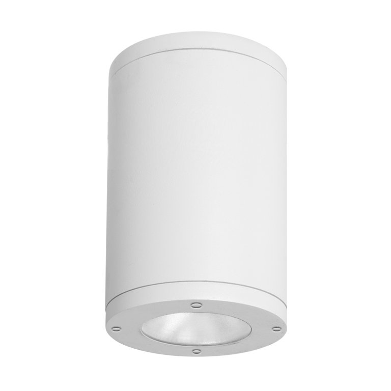Plafonnier encastré 1 lumière del architectural Tube, Inondation, Blanc
