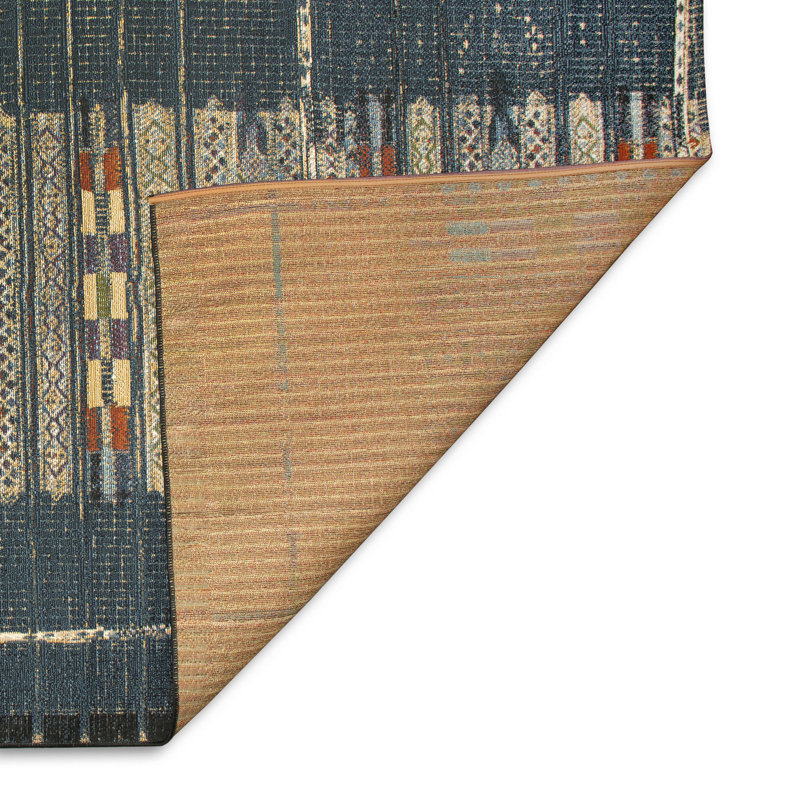 Tapis intérieur / extérieur Kortlynn, Tapis de couloir 1 pi 11 po x 7 pi 6 po